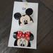 Disney Accessories | Disney X Baublebar Clips Mickey Minnie Mouse | Color: Red/White | Size: Os