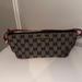 Gucci Bags | Gucci Pouch Bag Tan And Red Monogram Print With Red Handle | Color: Red/Tan | Size: Os