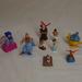 Disney Toys | Disney Toy Action Figure Set Aladdin 90s To Modern Lot Of 10 Different Toys | Color: Blue/Green | Size: Osb