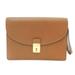 Gucci Bags | Gucci Vintage Cognac Leather Envelope Wristlet Evening Flap W/ Slide Lock | Color: Brown/Tan | Size: Os