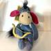 Disney Toys | Disney, Cupid Eeyore From Winnie-The-Pooh Mini Bean Bag. 9” Tall | Color: Blue/Pink | Size: 9”