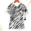Nike Shirts | Mens Nike Dri-Fit Sp21 Isr Rare Sample Zebra Print Shirt Size Medium Nwt | Color: Black/White | Size: M