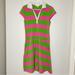 Lilly Pulitzer Dresses | Lilly Pulitzer Vintage Polo Dress Size M | Color: Green/Pink | Size: M