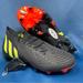 Adidas Shoes | Adidas Predator Edge.1 Sg Core Black Red Soccer Cleats (Gw1017) Men's Size 8.5 | Color: Black/Red | Size: 8.5