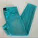 American Eagle Outfitters Jeans | American Eagle Outfitters Teal Blue Green Jeggings Super Stretch Size 0 Regular | Color: Blue/Green | Size: 0