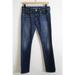 American Eagle Outfitters Jeans | American Eagle Outfitters Dark Wash Blue Stretch Skinny Jeans - 2 Short | Color: Blue | Size: 2 Short