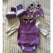 Disney Costumes | Disney Monster's Inc. Boo Costume For Baby 3-6m | Color: Purple | Size: Osbb