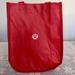 Lululemon Athletica Bags | Lululemon Red & White Small Reusable Tote Bag | Color: Red/White | Size: Os