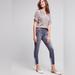 Anthropologie Jeans | Anthro Pilcro High Rise High Low Hem Patchwork Skinny Jeans Women's Sz 29 | Color: Blue | Size: 29