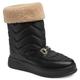 Gucci Shoes | Gucci Quebec Shearling Chevron Snow Horsebit Boots Men's G 8 - Us 8.5 - Eu 42 | Color: Black | Size: 8.5
