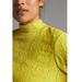 Anthropologie Tops | Daily Practice By Anthropologie Lace Mock Neck Top | Color: Yellow | Size: S