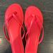 J. Crew Shoes | Jcrew Flip Flops | Color: Red | Size: 10