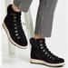 Kate Spade Shoes | Kate Spade Maira Sneaker High Tops Size 6 | Color: Black | Size: 6