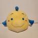 Disney Toys | Like New 9” Disney Squishmallow Flounder From The Little Mermaid Plush | Color: Blue/Yellow | Size: 9 Inches