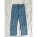 Levi's Jeans | Levi's 501 High Waist Crop Straight Leg Jeans (Tango Surge) - 26x26 | Color: Blue | Size: 26