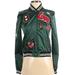 American Eagle Outfitters Jackets & Coats | American Eagle Green Bonber Letterman Satin Varsity Jacket Nwot | Color: Green | Size: Xs
