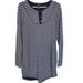 Ralph Lauren Dresses | Lauren Jeans Co. Ralph Lauren Womens L Navy Gray Striped Toggle Mini Dress | Color: Blue | Size: L