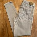 American Eagle Outfitters Jeans | American Eagle Super Stretch Hi-Rise Jegging Denim Jeans Grey 8 Regular Waist | Color: Gray | Size: 8