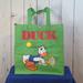 Disney Bags | Donald Duck Vintage Green Canvas Walt Disney Tennis Tote Bag | Color: Green | Size: Os