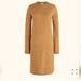 J. Crew Dresses | J Crew Sweater Dress Crew Neck Size M | Color: Tan | Size: M