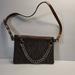 Michael Kors Bags | Michael Kors Womens Belt Bag Fanny Pack Brown Leather Signature Chain Ac | Color: Brown/Red | Size: Os