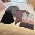 American Eagle Outfitters Tops | American Eagle Outfitters Tops Bundle Size Medium | Color: Black/Gray | Size: M
