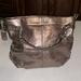 Coach Bags | Coach Brooke Leather Metallic Pewter Silver Hobo Shoulder Handbag | Color: Silver | Size: Os