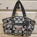 Coach Bags | Coach Poppy Medium-Sized Shoulder Bag, Grey, Black, Silver With Silver Hardware | Color: Black/Gray | Size: Os
