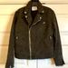 Urban Outfitters Jackets & Coats | New Urban Outfitters Distressed Moto Jacket Lizard Camo Print Silver Accents Xs | Color: Black/Green | Size: Xs