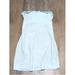 American Eagle Outfitters Dresses | American Eagle Dress Womens Xxl Light Blue Strappy Sleeve Bodycon Stretch | Color: Blue | Size: Xl