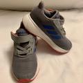Adidas Shoes | Adidas Toddler Shoes Size 6.5 | Color: Gray/Red | Size: 6.5bb