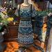 Anthropologie Dresses | Anthropologie Embroidered Dress | Color: Black/Blue | Size: 6