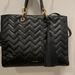 Nine West Bags | Beautiful Black Nine West Satchel Handbag Purse In Excellent Used Condition | Color: Black | Size: Os