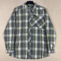 Columbia Shirts | Columbia Mens L Long Sleeve Button Up Shirt Multicolor Plaid Zip Pocket | Color: Gray | Size: L
