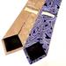 Michael Kors Accessories | Bundle Of Two Silk Michael Kors Ties | Color: Gold/Purple | Size: Os