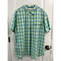 Columbia Shirts | Columbia Mens Plaid Perfect For Outdoors Shirt Size Xl | Color: Blue/Yellow | Size: Xl