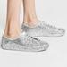 Kate Spade Shoes | Kate Spade X Keds Kicks Ks Glitter Sneakers 7.5 | Color: Silver | Size: 7.5