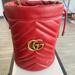 Gucci Bags | Gg Marmont Mini Bucket Bag | Color: Red | Size: Os