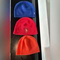 Polo By Ralph Lauren Accessories | 3 Ralph Lauren Beanies | Color: Blue/Red | Size: Os