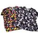 Disney Tops | Disney Mickey Mouse Aristocrats Scrub Tops Womens Size M Pockets Medical Cats | Color: Black/Yellow | Size: M