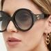 Gucci Accessories | New Gucci Black Oversized Round Women Sunglasses Gucci | Color: Black/Gray | Size: Os