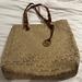 Michael Kors Bags | Michael Kors Beige Logo Tote In Amazing Condition! | Color: Cream | Size: Os