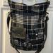 American Eagle Outfitters Bags | American Eagle Black & White Checkered Zipper Shoulder Bag | Color: Black/White | Size: Medium
