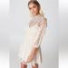 Free People Dresses | Free People Size 2 Bittersweet Lace Mini Dress | Color: Cream | Size: 2