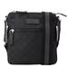Gucci Bags | Gucci Crossbody Bag Black Silver Nylon Leather Shoulder Bag | Color: Black/Brown | Size: Os