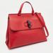 Gucci Bags | Gucci Red Leather Medium Bamboo Daily Top Handle Bag | Color: Red | Size: Os