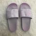 Adidas Shoes | Adidas Adilette Comfort Slide Lilac Purple | Color: Purple/White | Size: 9