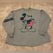 Disney Shirts | Disney American Original Spirit Jersey Grey Mickey Mouse Unisex Size Xl | Color: Gray | Size: Xl