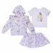 Disney Matching Sets | Disney Princess Kids' 3-Piece Set With Tutu | Color: Purple | Size: Various