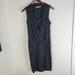 Athleta Dresses | Athleta Duet Wrap Dress Charcoal Grey Size S | Color: Gray | Size: S